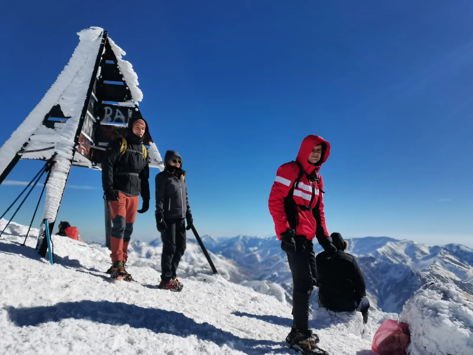Scenic view of Imlil Valley, starting point for Toubkal trek